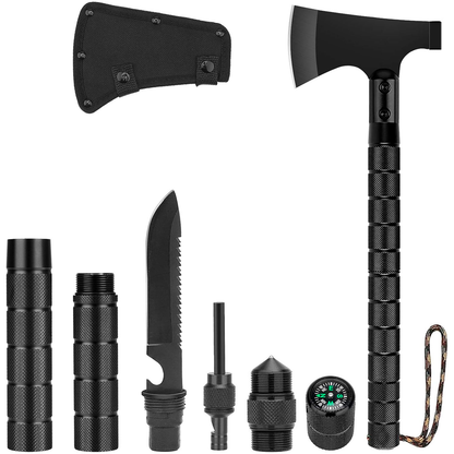 Best-Seller's Bundle: 10-in-One Survival Kit + Wax + Sharpening Rock